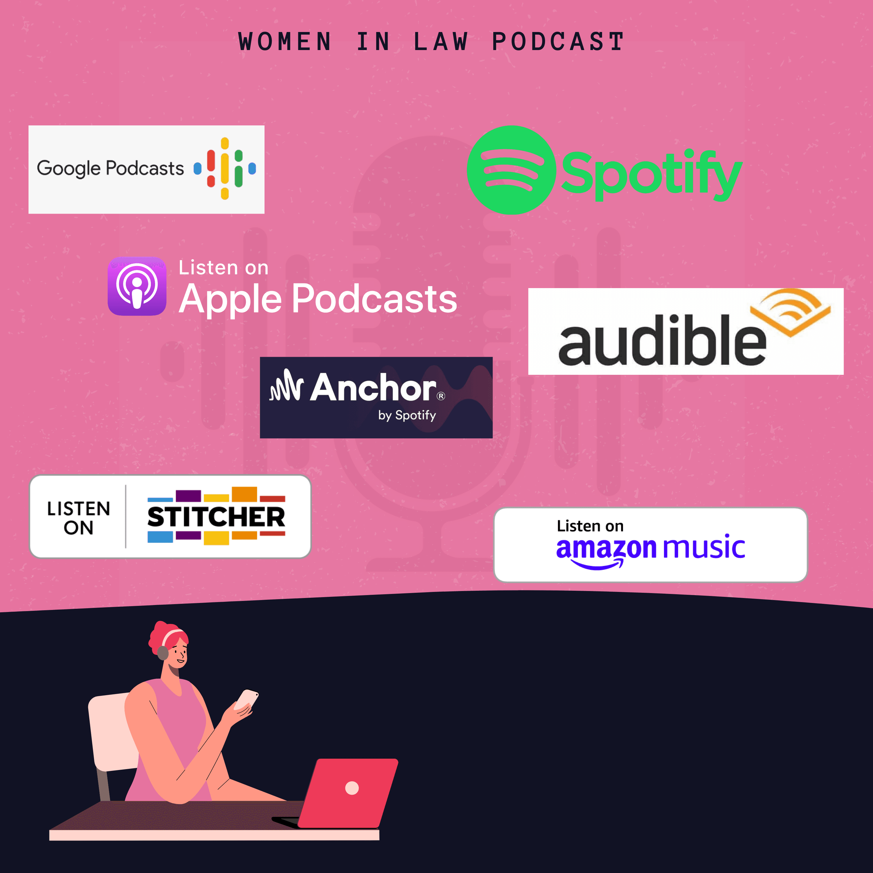 Women in Law Podcast Cover
